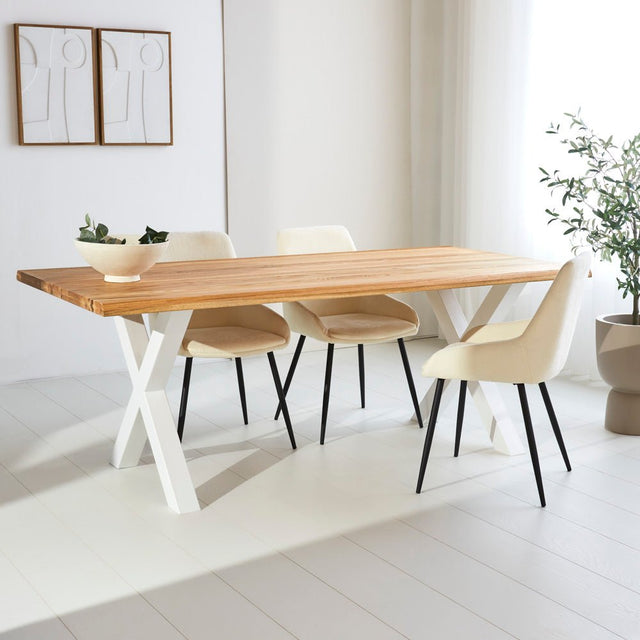 Dining tables - Milas Dining table Oak wood Dimehouse