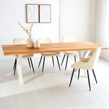 Dining tables - Milas Dining table Oak wood Dimehouse