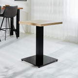 Bistro tables - Bistro table Robin square melamine robson oak - Dimehouse