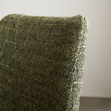 Dining room chair Beau chenille Dimehouse Green LxWxH 72x68x50 Fabric Atmospheric photo detail