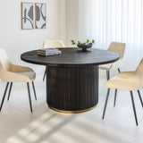 Dining room chair Elle Dimehouse White LxWxH 64x61x56 Fabric Atmospheric photo in situation