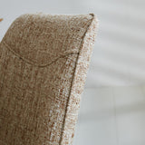 Dining room chair Jada Chenille Dimehouse White LxWxH 79x57x53 Fabric Atmospheric photo detail
