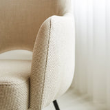 Dining room chair Suzy Dimehouse White LxWxH 64x61x53 Fabric Atmospheric photo detail