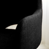 Dining room chair Suzy Dimehouse Black LxWxH 64x61x53 Fabric Atmosphere photo different
