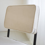 Dining room chair Remo ribbed fabric Dimehouse Beige LxWxH 56x55x52 Rib fabric Detail photo of fabric