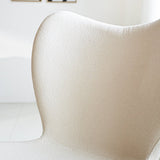Dining room chair Sia Dimehouse White LxWxH 72x55x51 Fabric Atmosphere photo different
