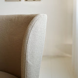Dining room chair Tess Dimehouse Taupe LxWxH 65x62x56 Fabric Atmosphere photo different