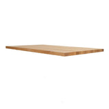 Tabletop Rover Dimehouse Brown LxWxH 150x91x10 Oak wood Atmospheric photo diagonal front view