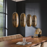 Hanging lamp Rama DH Interior Bronze LxWxH 125x51x22 Bronze Ambient photo diagonal front view