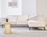 Sofa Chloe DeGeBe Beige Fabric Atmospheric photo side view