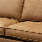 Sofa Tulin DeGeBe Cognac Fabric Atmospheric photo detail