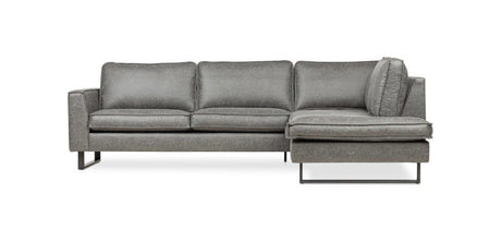 Sofa Tulin DeGeBe Gray Fabric White photo front view
