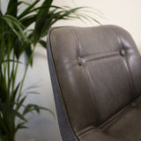 Barstool Jason Dimehouse Anthracite LxWxH 82x52x39 Faux leather Atmospheric photo detail