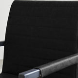 Dining room chair Kuba Dimehouse Black LxWxH 71x59x58 Faux leather Atmospheric photo detail