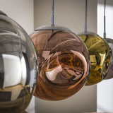 Hanging lamp Ada DH Interior Silver LxWxH 125x45x30 Silver Atmospheric photo color sample