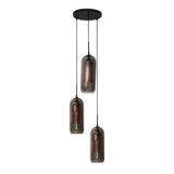 Hanging lamp Amy DH Interior Black LxWxH 81x63x24 Metal White photo front view