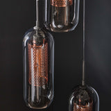 Hanging lamp Amy DH Interior Black LxWxH 81x63x24 Metal Atmospheric photo detail