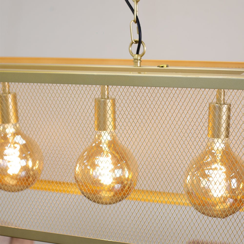 Duncan hanging lamp Dimehouse Gold LxWxH 105x41x36 Metal Atmospheric photo detail