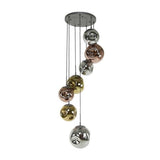 Hanging lamp Ada DH Interior Silver LxWxH 71x60x57 Silver White photo front view