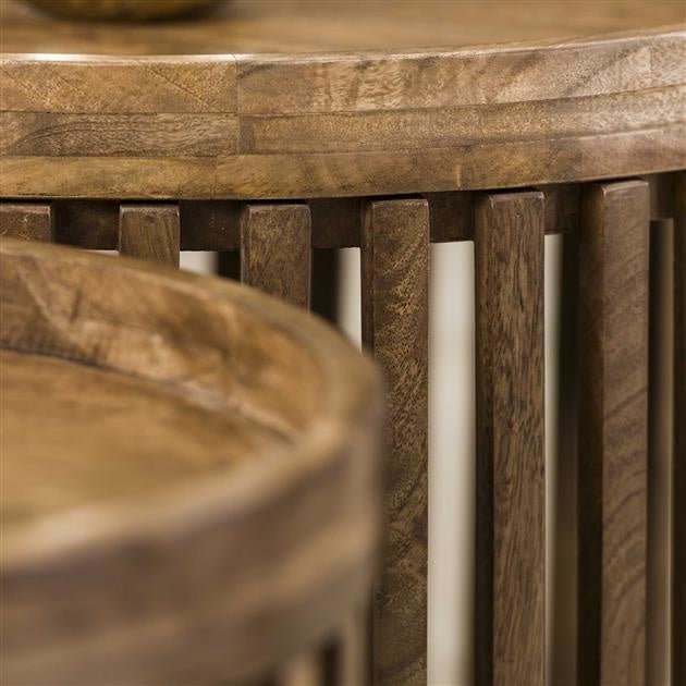 Coffee table Tory DH Interior Mango LxWxH 70x70x45 Mango wood Atmospheric photo detail