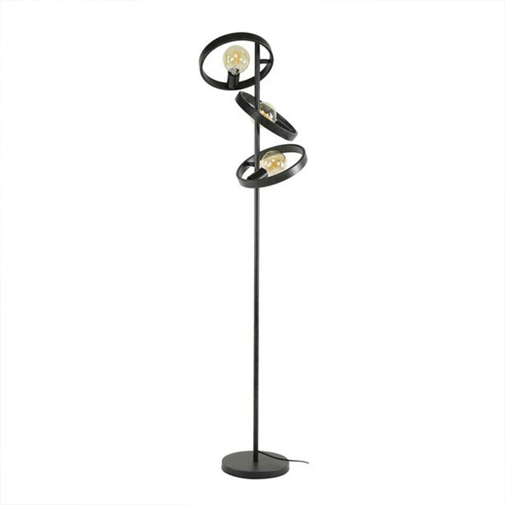 Floor lamp Otan DH Interior Charcoal LxWxH 57x38x26 Metal White photo front view