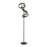 Floor lamp Otan DH Interior Charcoal LxWxH 57x38x26 Metal White photo front view