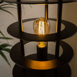 Floor lamp Maya Dimehouse Black LxWxH 51x36x33 Metal Atmospheric photo detail