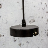 Hanging lamp Katie Smokey Dimehouse Anthracite LxWxH 29x22x21 Glass Atmosphere photo different