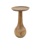 Side table Doja DH Interior Acacia LxWxH 39x37x11 Acacia wood White photo front view