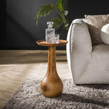 Side table Doja DH Interior Acacia LxWxH 39x37x11 Acacia wood Atmospheric photo in situation