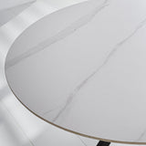 Dining table Yuna White Dimehouse White LxWxH 114x77x9 Sintered stone Atmospheric photo detail
