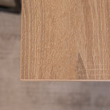 Lenzo Robson Oak table top Dimehouse Brown LxWxH 152x83x7 Melamine Atmosphere photo color sample