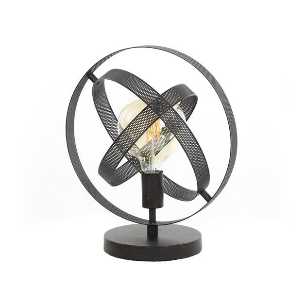Table lamp Yari DH Interior Black LxWxH 44x39x27 Metal White photo diagonal front view