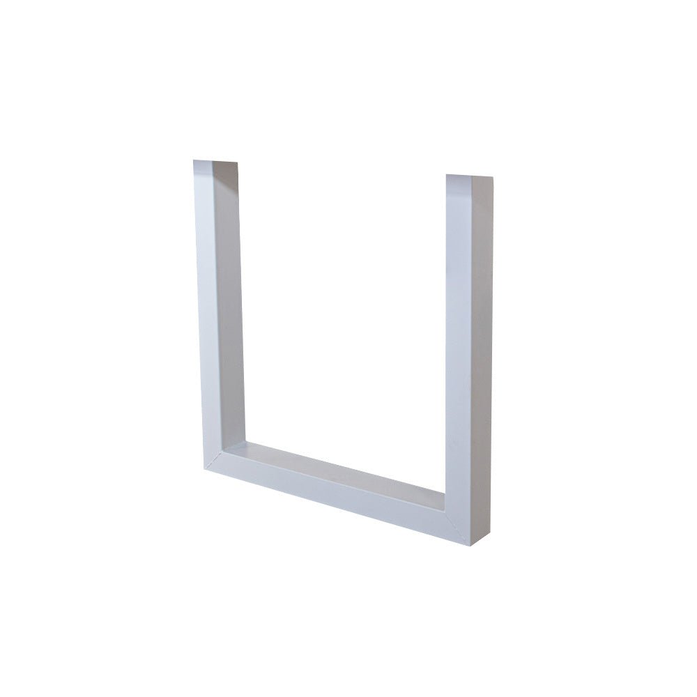 Frame U White Dimehouse White LxWxH 78x74x29 Metal White photo diagonal front view