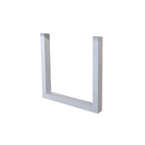 Frame U White Dimehouse White LxWxH 78x74x29 Metal White photo diagonal front view