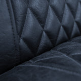 Armchair Peter Dimehouse Blue LxWxH 68x62x45 Faux leather Atmosphere photo different