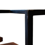 Wall shelf Aberdeen DH Interior Acacia LxWxH 33x31x12 Acacia wood White photo detail