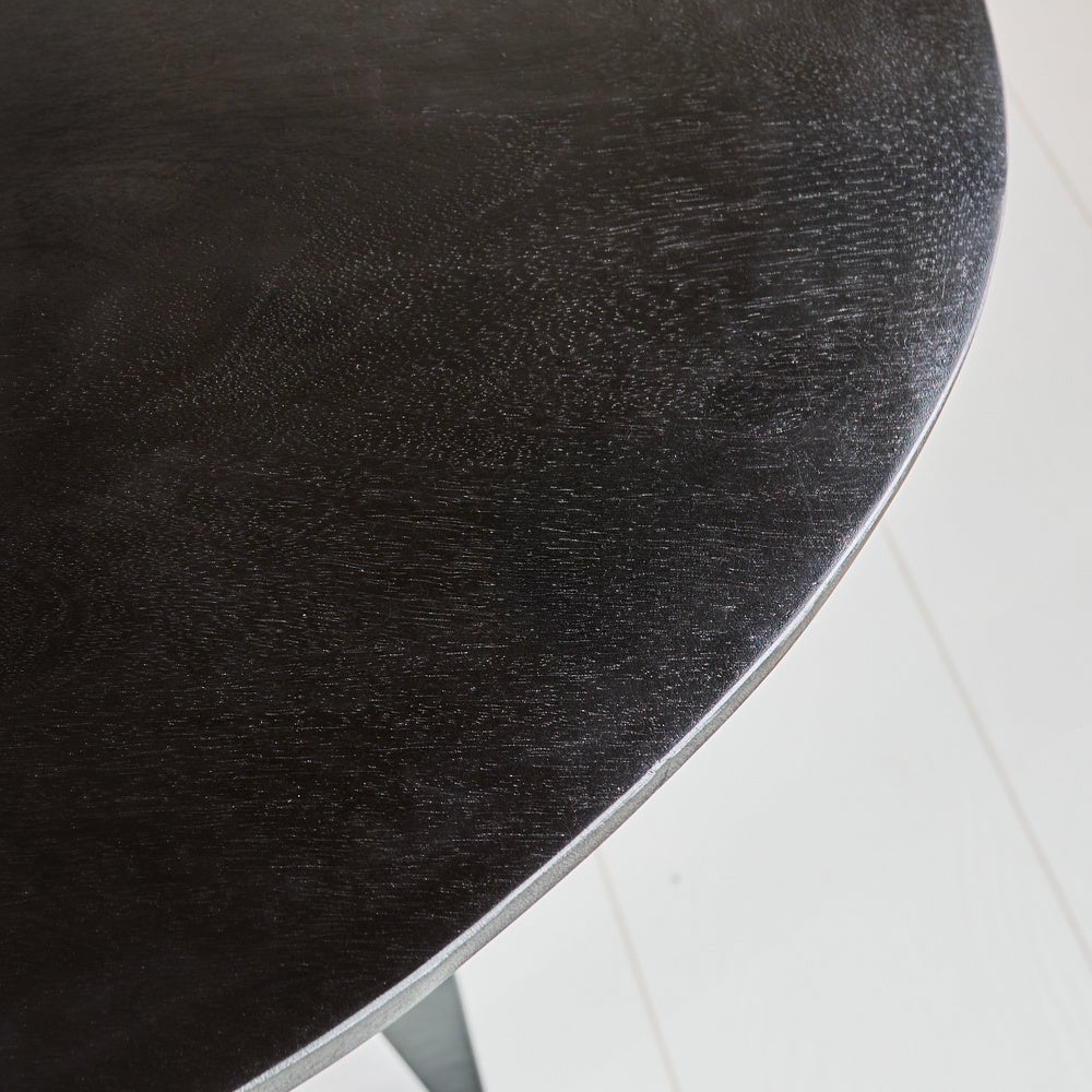 Cesar dining table Dimehouse Black LxWxH 178x96x9 Mango wood Atmospheric photo detail